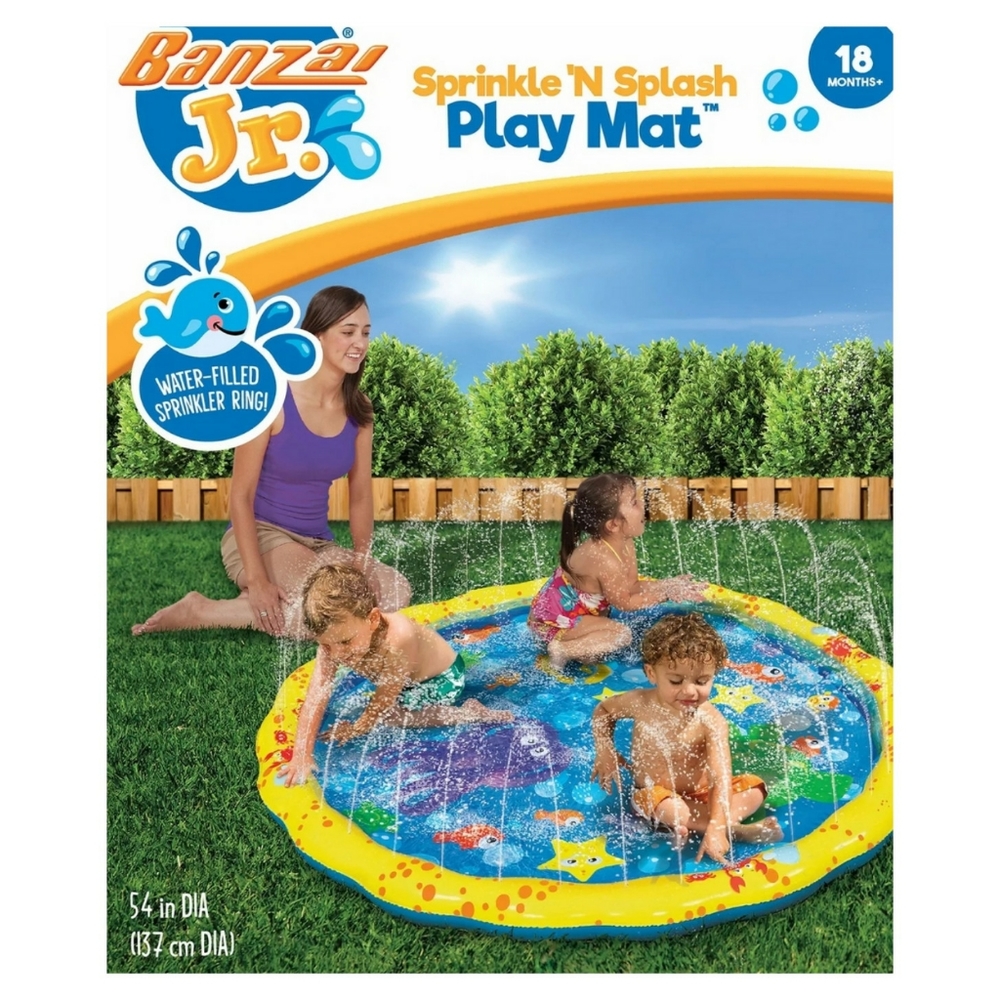 Banzai Play Mat Jr. Sprinkle N Splash Water Toy